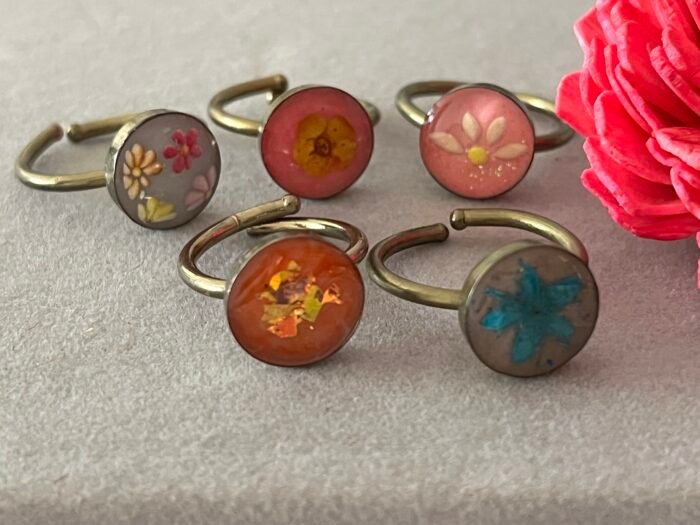 Misa Antique Allium Finger Ring (12mm)