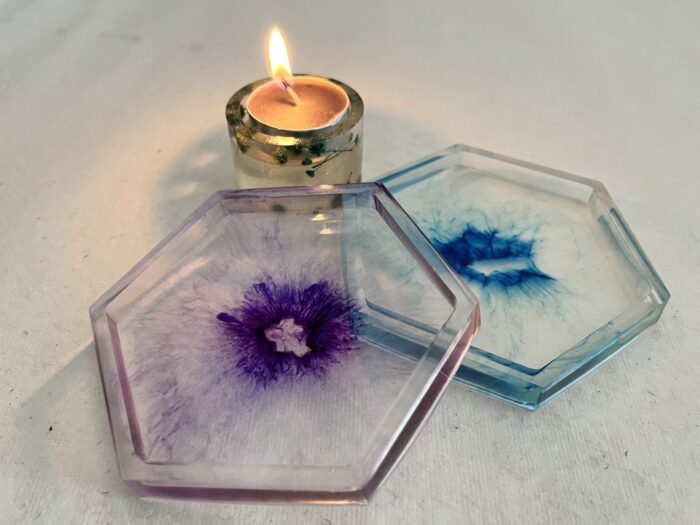 Misa Mandarin Trinket Dish- Light blue - Image 3