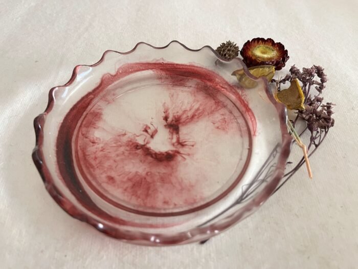 Misa Allium Trinket Dish- Red