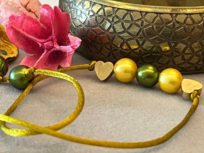 Misa Multicolour Metal Beaded Rakhi