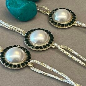 Misa Pearl & Green Stone Rakhi 3 IMG 4594 Original scaled 1
