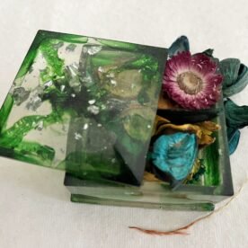 Misa Cornus Trinket Box- Emerald Green with Silver 4 IMG 4631 scaled 1