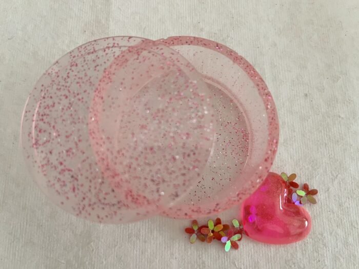 Misa Allium Trinket Box- Glittering Pink - Image 3