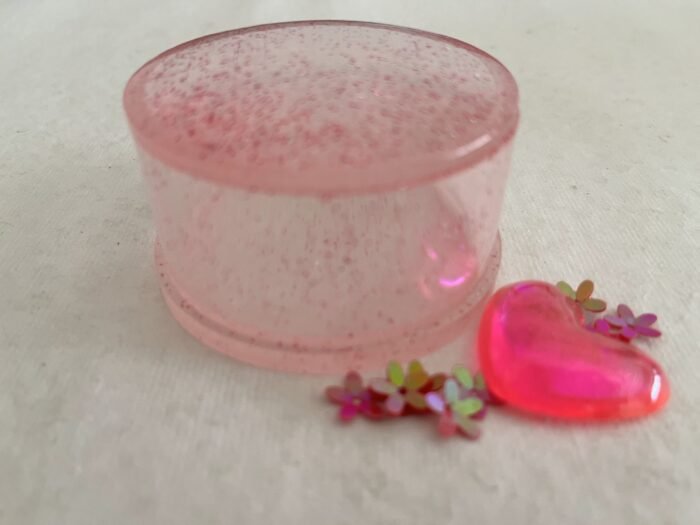 Misa Allium Trinket Box- Glittering Pink