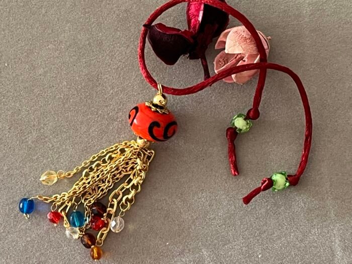 Misa Orange Glass Lumba - Image 2