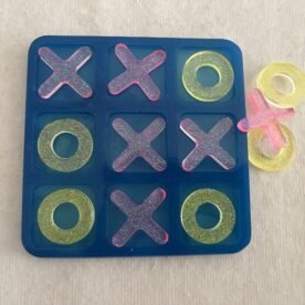 Misa Tic-Tac-Toe- Royal Blue, Glittery Pink & Yellow 3 IMG 4938 scaled 1