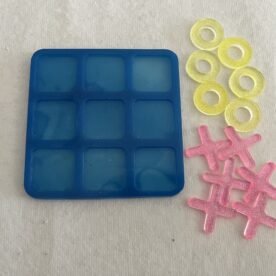 Misa Tic-Tac-Toe- Royal Blue, Glittery Pink & Yellow 4 IMG 4939 scaled 1