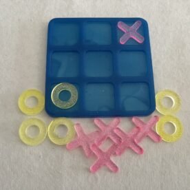 Misa Tic-Tac-Toe- Royal Blue, Glittery Pink & Yellow 5 IMG 4940 scaled 1