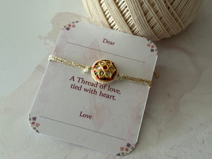 Misa Minakari Phool Rakhi - Image 5
