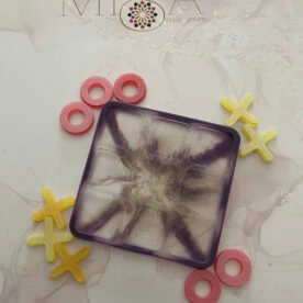 Misa Tic-Tac-Toe- Purple Silver Base, Yellow 'X', Pink 'O' 4 UN03 IMG 0750 scaled 1