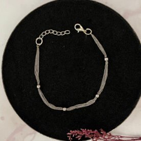 Misa Split 5 Chain Bracelet- Silver, Chain & Ball 3 nc K138 IMG 1980 scaled 1