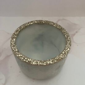 Misa Allium Bowl- Kite design, Silver Marble finish 4 shp HP14 IMG 1457 scaled 1