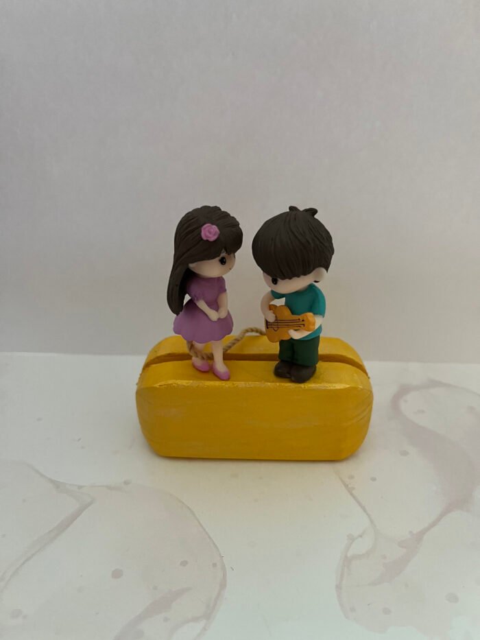 Misa Couple Card Holder- Yellow
