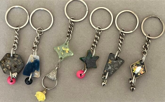 Misa Resin Keychains- Assorted Shapes