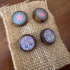 Misa Wooden Stud Earrings (2 Sets) 7 IMG 2650