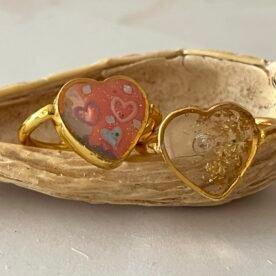 Misa Groovy Heart Finger Ring (14mm) 3 IMG 3424 scaled 1