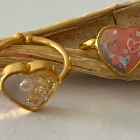 Misa Groovy Heart Finger Ring (14mm) 4 IMG 3425 scaled 1