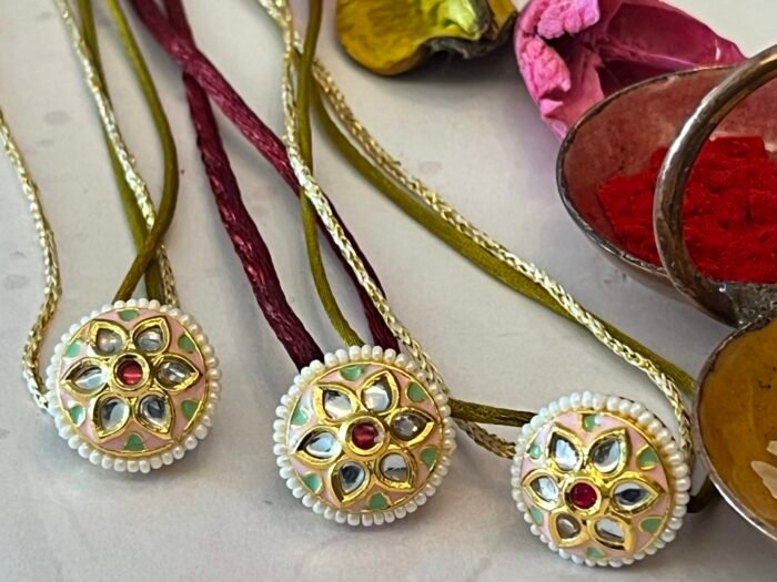 Misa Minakari Phool Rakhi - Image 2