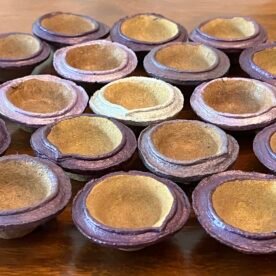 Misa Cow Dung Diyas 3 IMG 5656