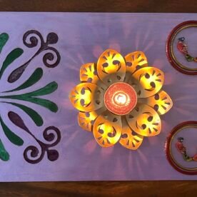 Misa Decorative Mat- Bangles with Peacock 3 IMG 6483