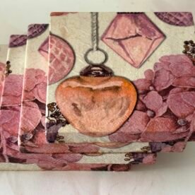 Misa Wooden Cornus Coasters- Ornaments Découpage 7 IMG 7301