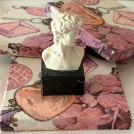 Misa Wooden Cornus Coasters- Ornaments Découpage 6 IMG 7303