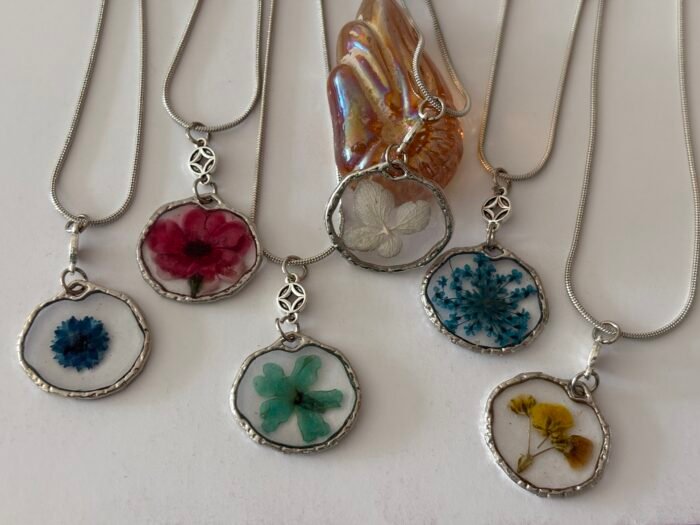 Misa Candy Loop Necklace- Floral