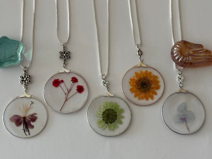 Misa Ethereal Bloom Necklace- Silver