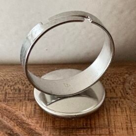 Misa Ethereal Bloom Finger Ring (15mm)- Silver 4 IMG 8369