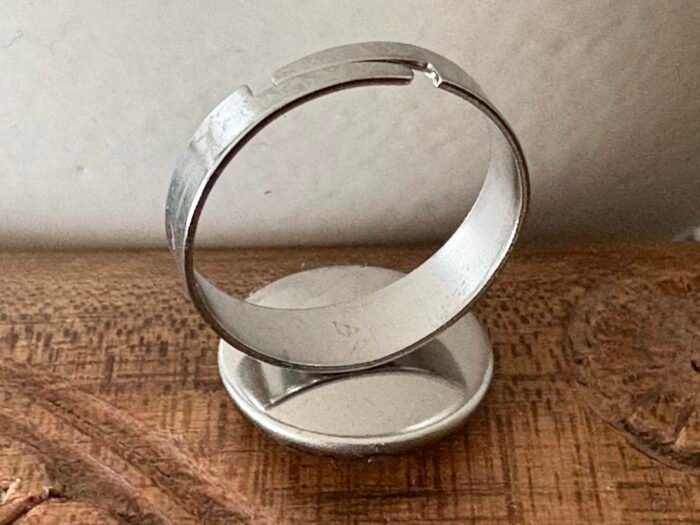 Misa Ethereal Bloom Finger Ring (15mm)- Silver - Image 2