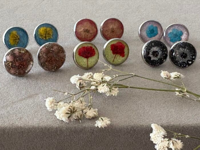 Misa DewDots Stud Earrings - Image 2