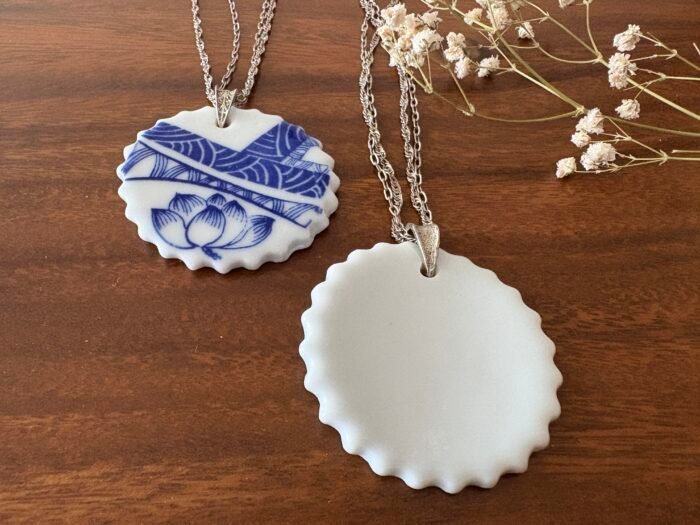 Misa Blue Bloom Necklace - Image 3