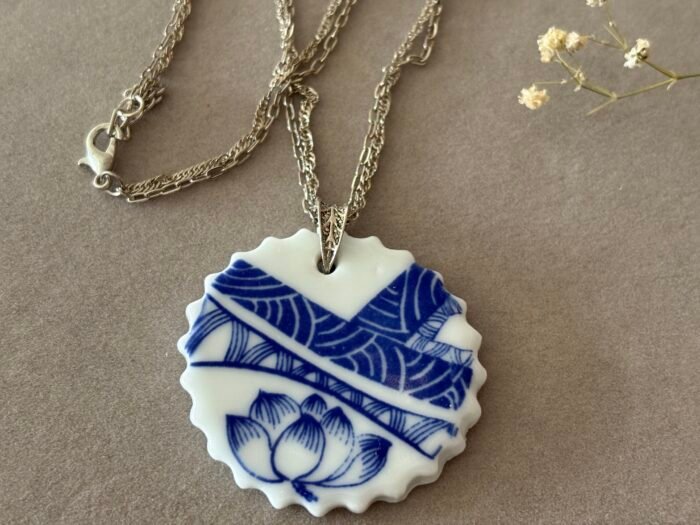 Misa Blue Bloom Necklace