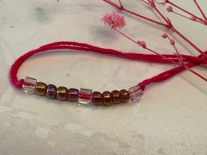 Misa Beaded Glow Rakhi