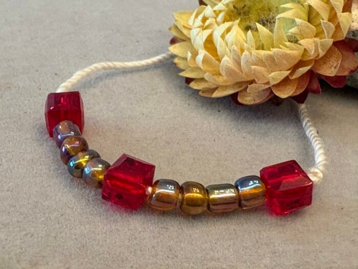 Misa Beaded Glow Rakhi - Image 3