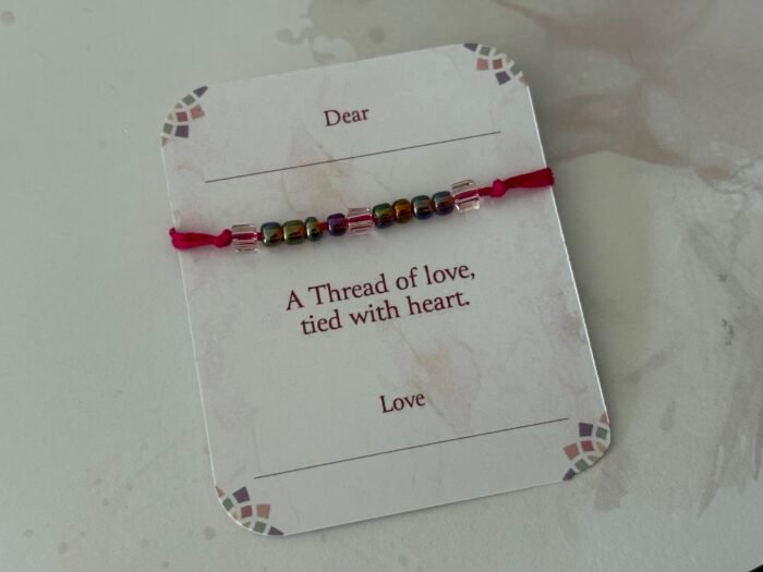 Misa Beaded Glow Rakhi - Image 3