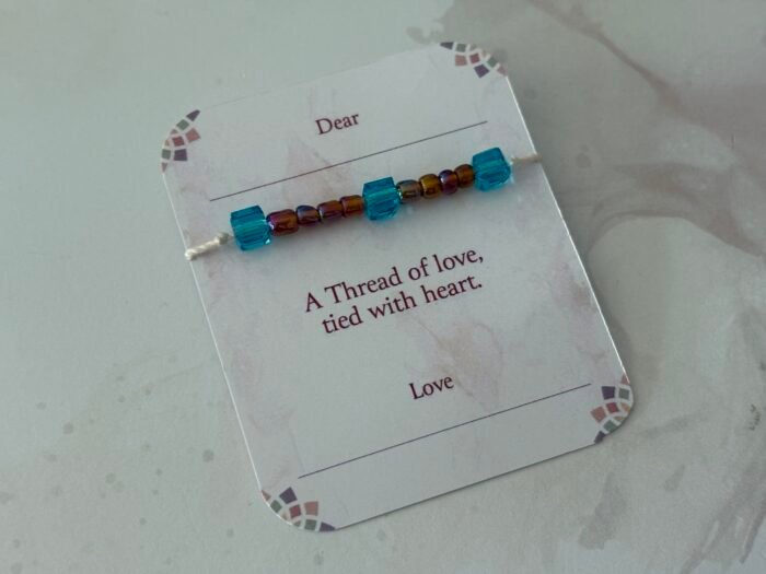 Misa Beaded Glow Rakhi - Image 6