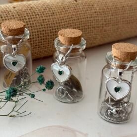 Misa Emerald in Heart Necklace 5 IMG 0363