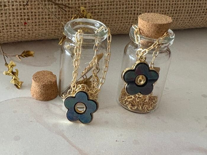 Misa Midnight Bloom Necklace - Image 2