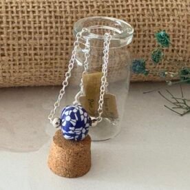 Misa Ocean Lava Bead Necklace (Matching bracelet available) 4 IMG 0392