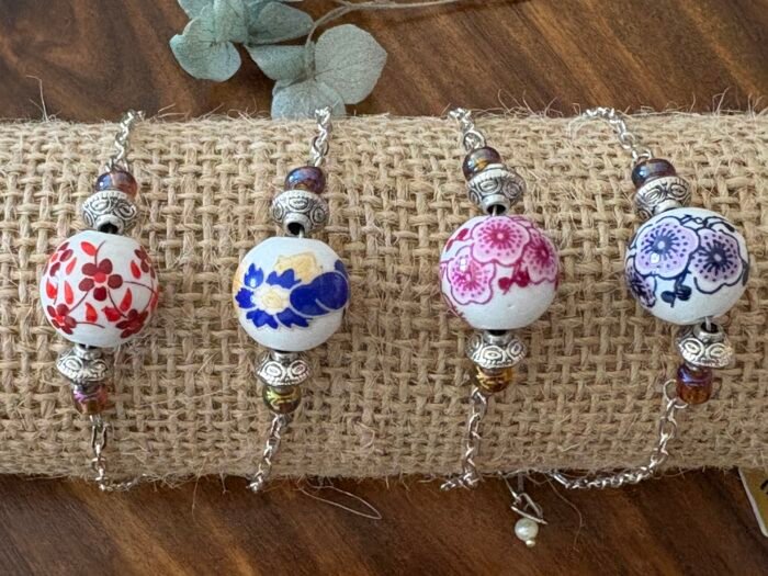 Misa Ceramic Charm Bracelets (Matching Earrings & Necklace available) - Image 3