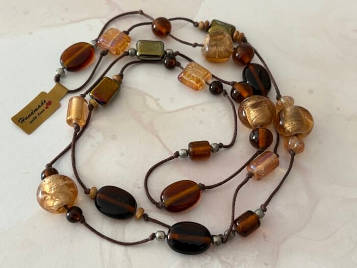 Misa Amber Mosaic Necklace 2 IMG 0819