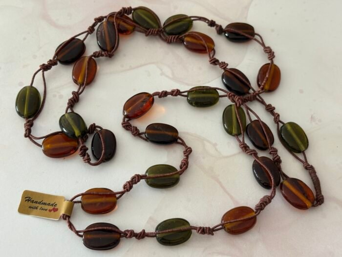 Misa Earthy Glass Necklace 2 IMG 0832