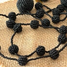 Misa Midnight Orb Beaded Necklace 6 IMG 0848