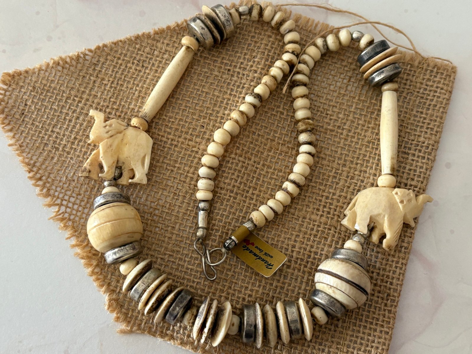 Misa Ivory Safari Necklace 4 Misa Ivory Safari Necklace - Image 3