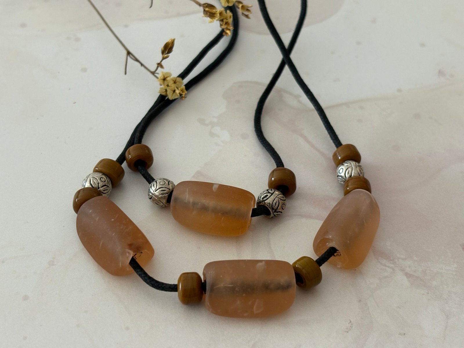 Misa Caramel Fusion Double Layer Necklace 4 Misa Caramel Fusion Double Layer Necklace - Image 3