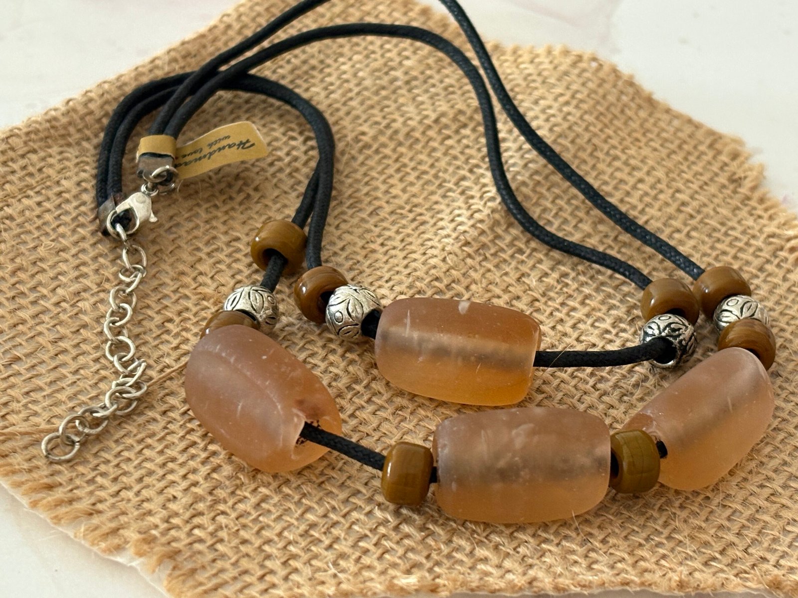 Misa Caramel Fusion Double Layer Necklace 7 Misa Caramel Fusion Double Layer Necklace - Image 6