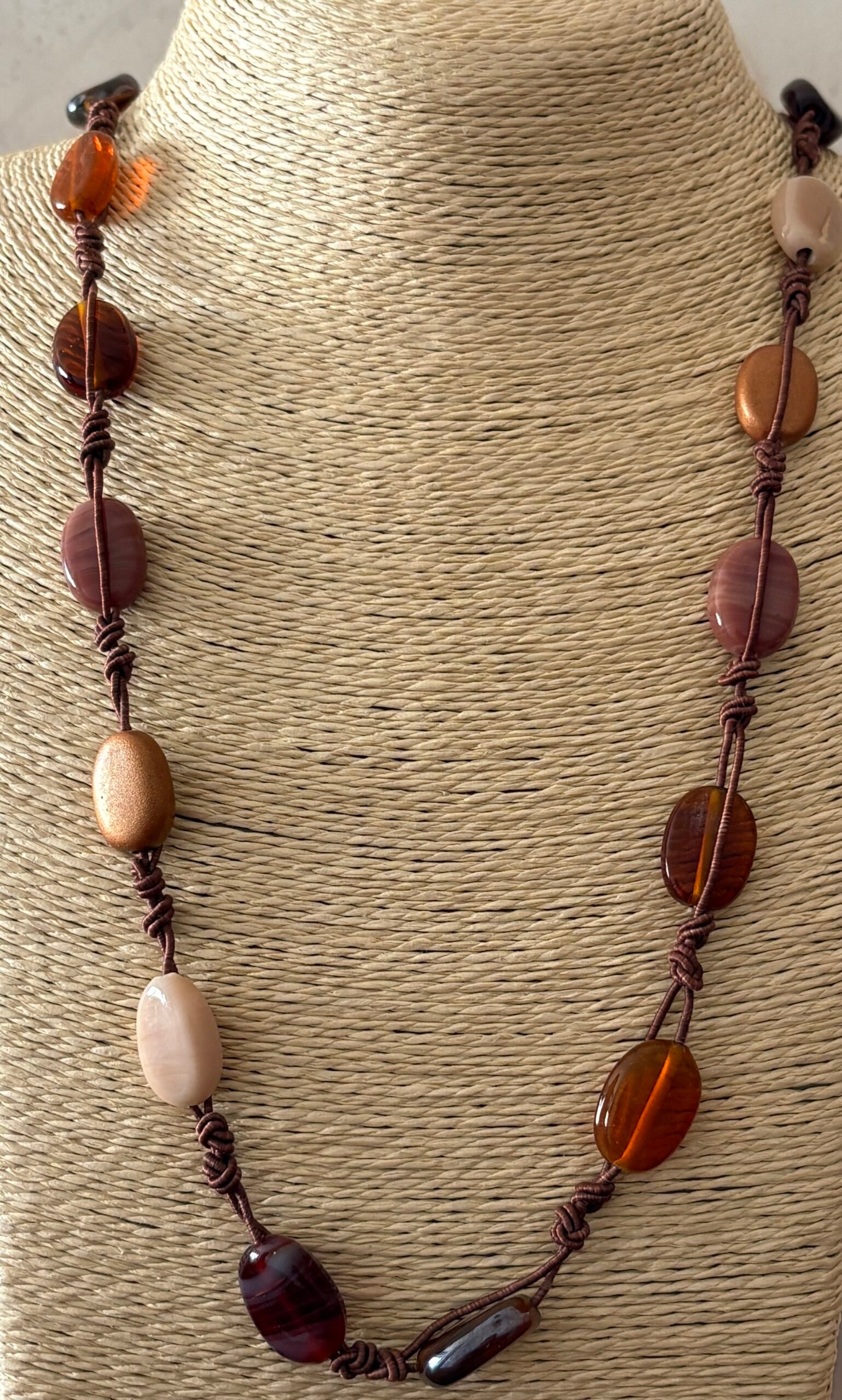 Misa Bronzed Earth Necklace 3 Misa Bronzed Earth Necklace - Image 2