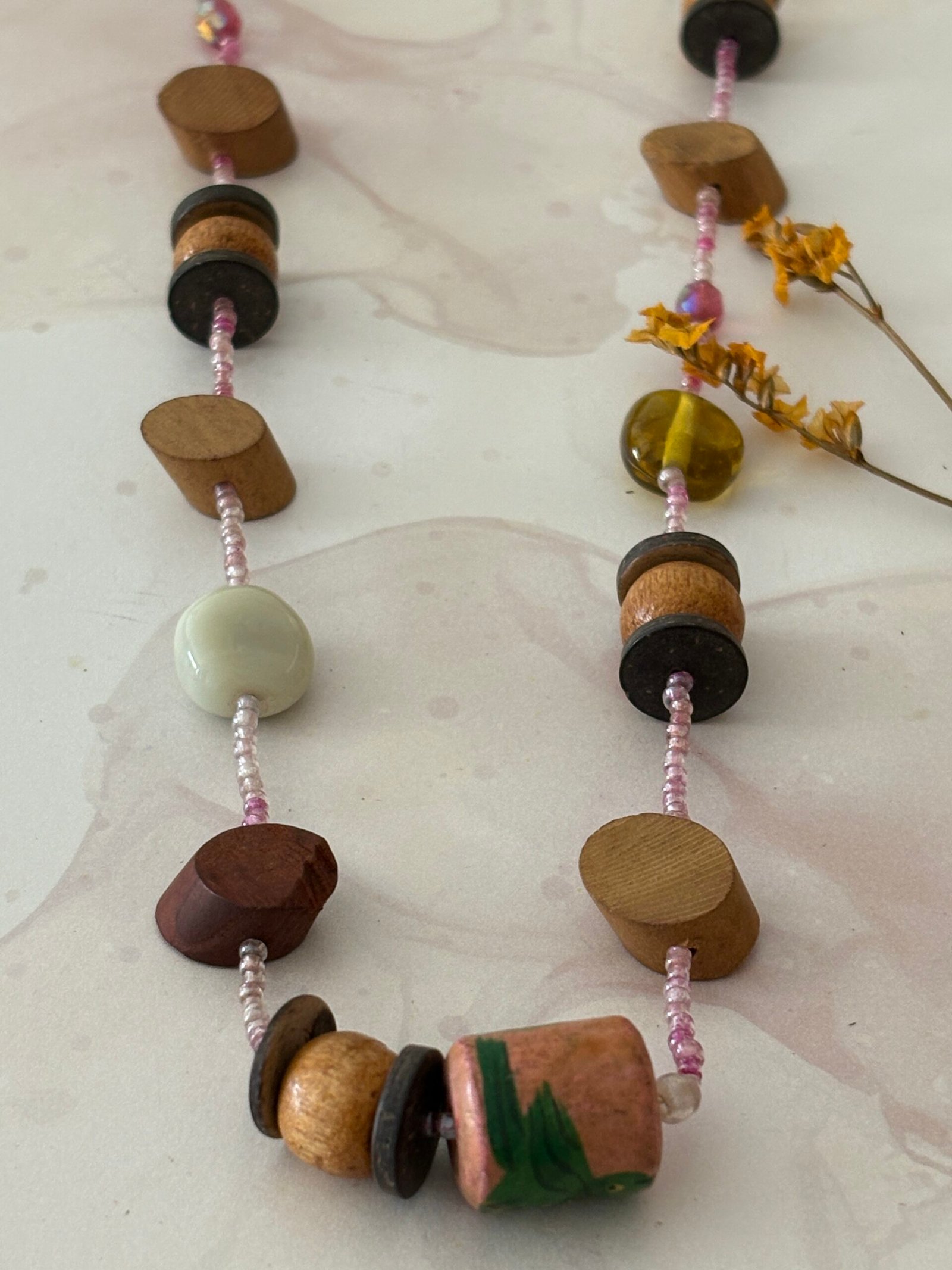 Misa Whimsical Woodland Bead Necklace 5 Misa Whimsical Woodland Bead Necklace - Image 4