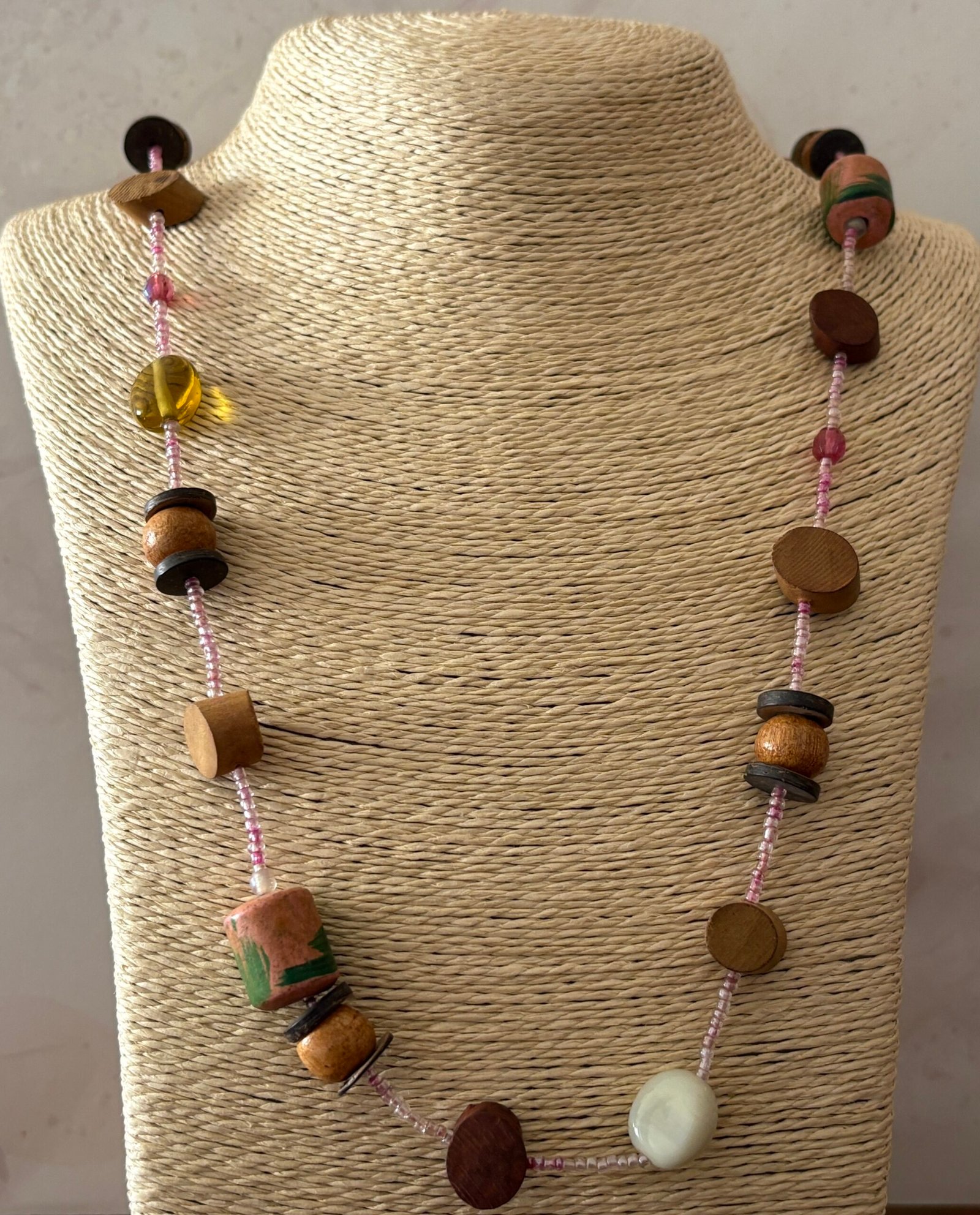 Misa Whimsical Woodland Bead Necklace 4 Misa Whimsical Woodland Bead Necklace - Image 3